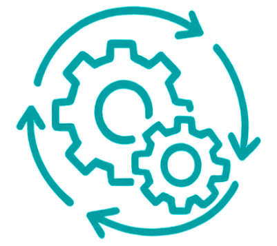 Prozessmanagement – Piktogramm