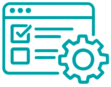 Prozessautomatisierung – Piktogramm